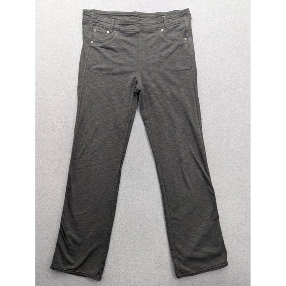 Kuhl Pants Womens 14 Short Gray Stretch Straight Leg 5 Pocket Performance Hiking - Picture 1 of 14